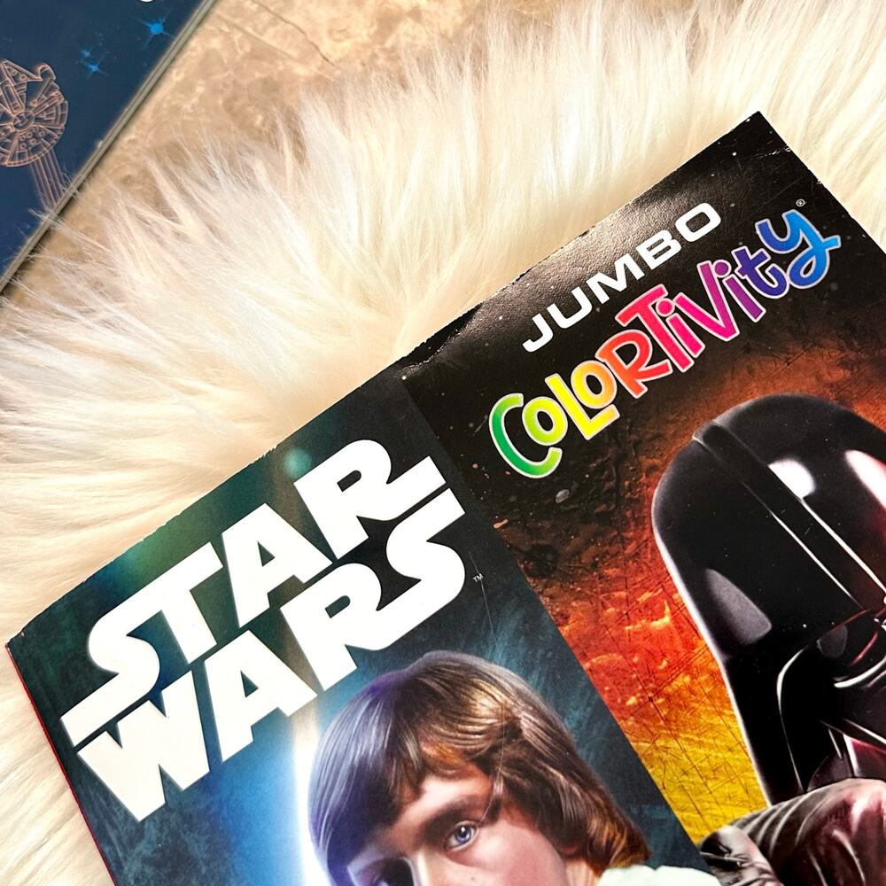 Star Wars Jumbo Colortivity, Stickertivity, & Hand Lettering Books Bundle - Picture 8 of 10